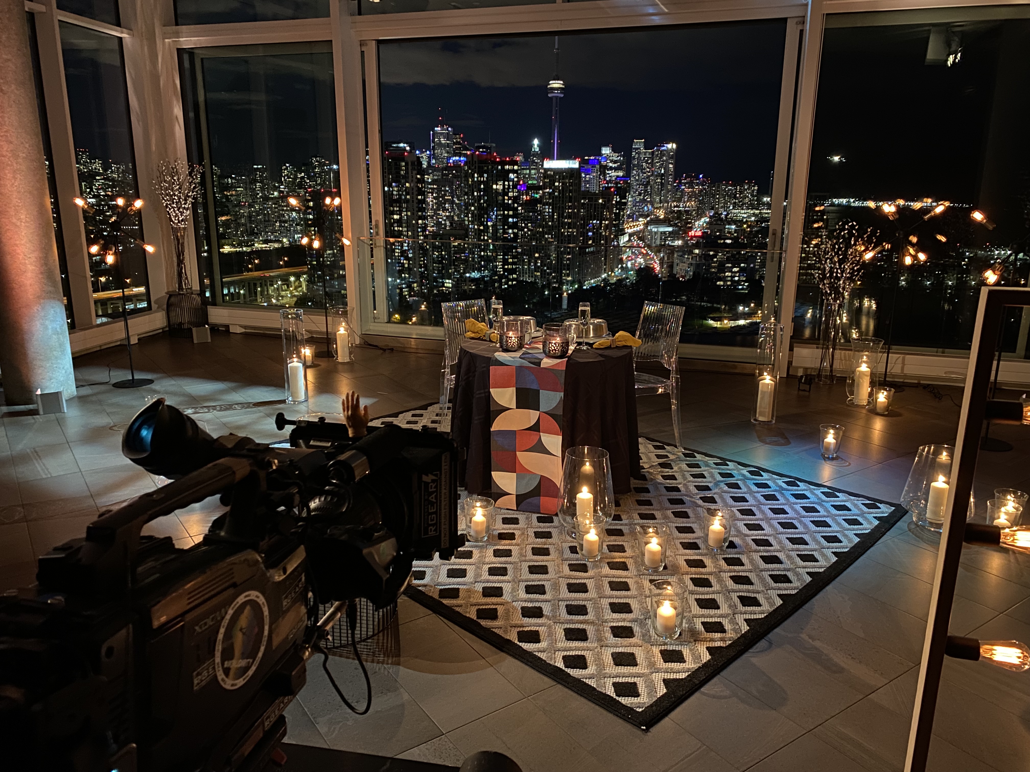 Private event lighting