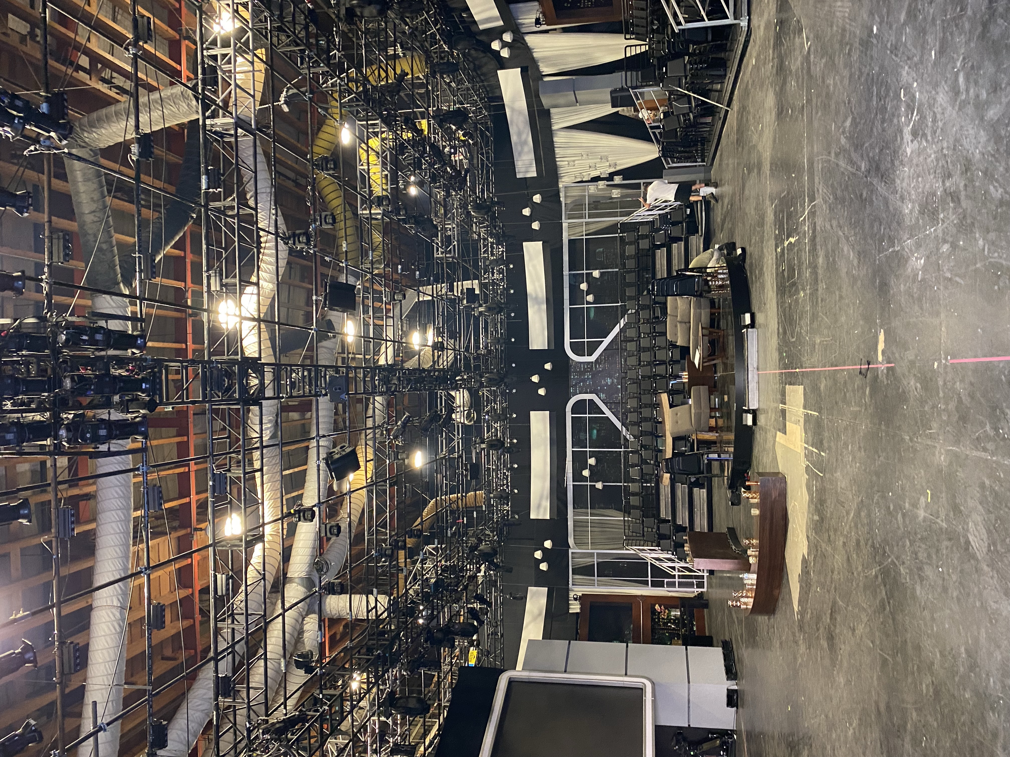 Large TV production studio